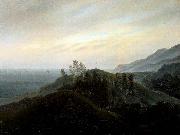 Caspar David Friedrich View of the Baltic oil painting reproduction